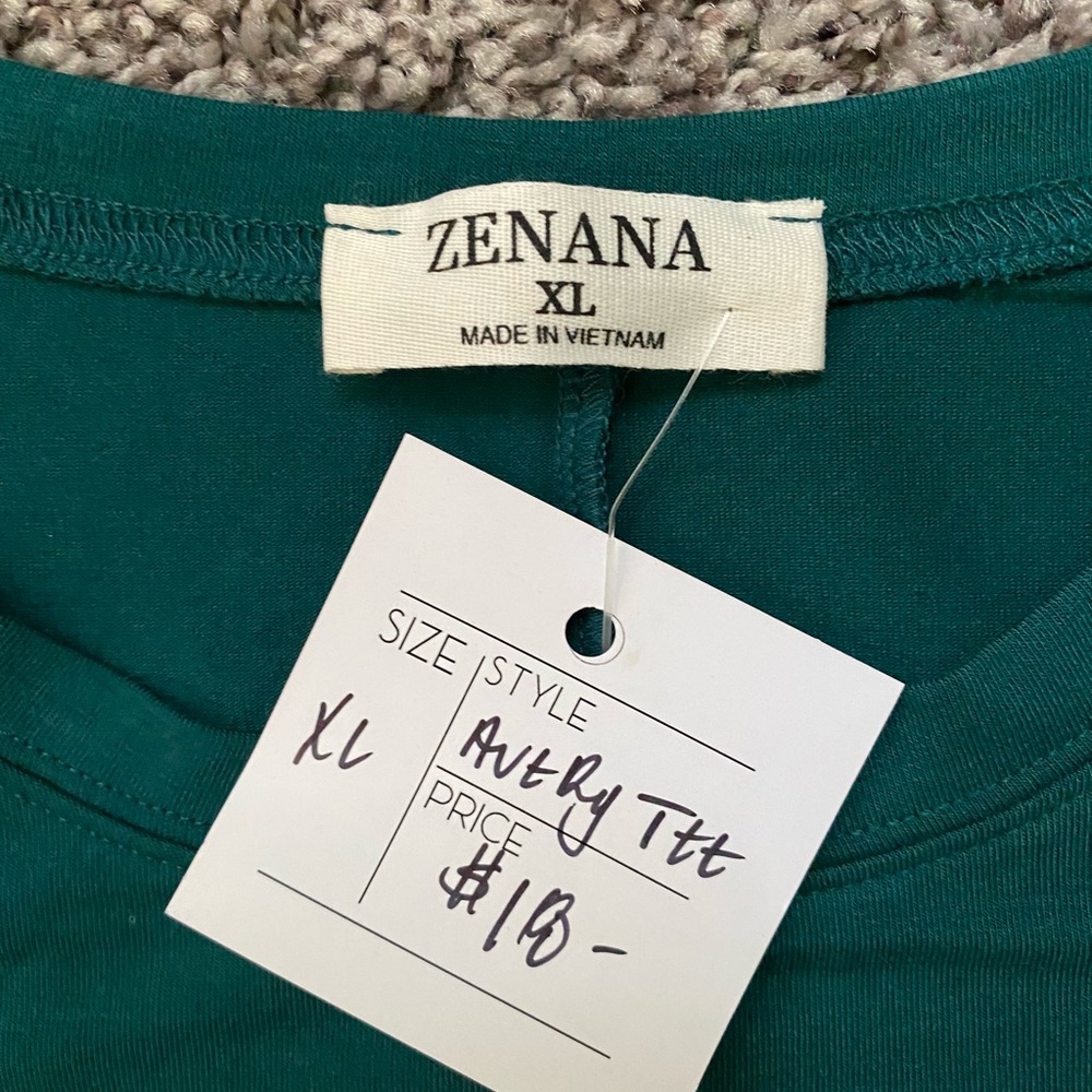 Zenana Avery Tee shirt or minidress